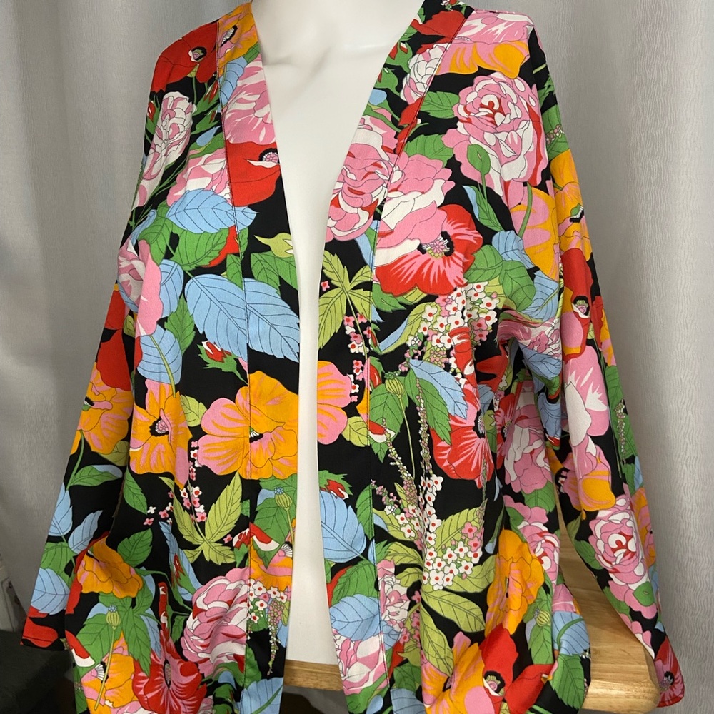 Floral Kimono Open Cardigan